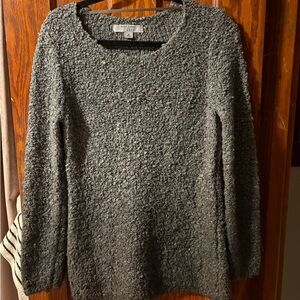 Ruff Hewn Charcoal Textured Crewneck Sweater